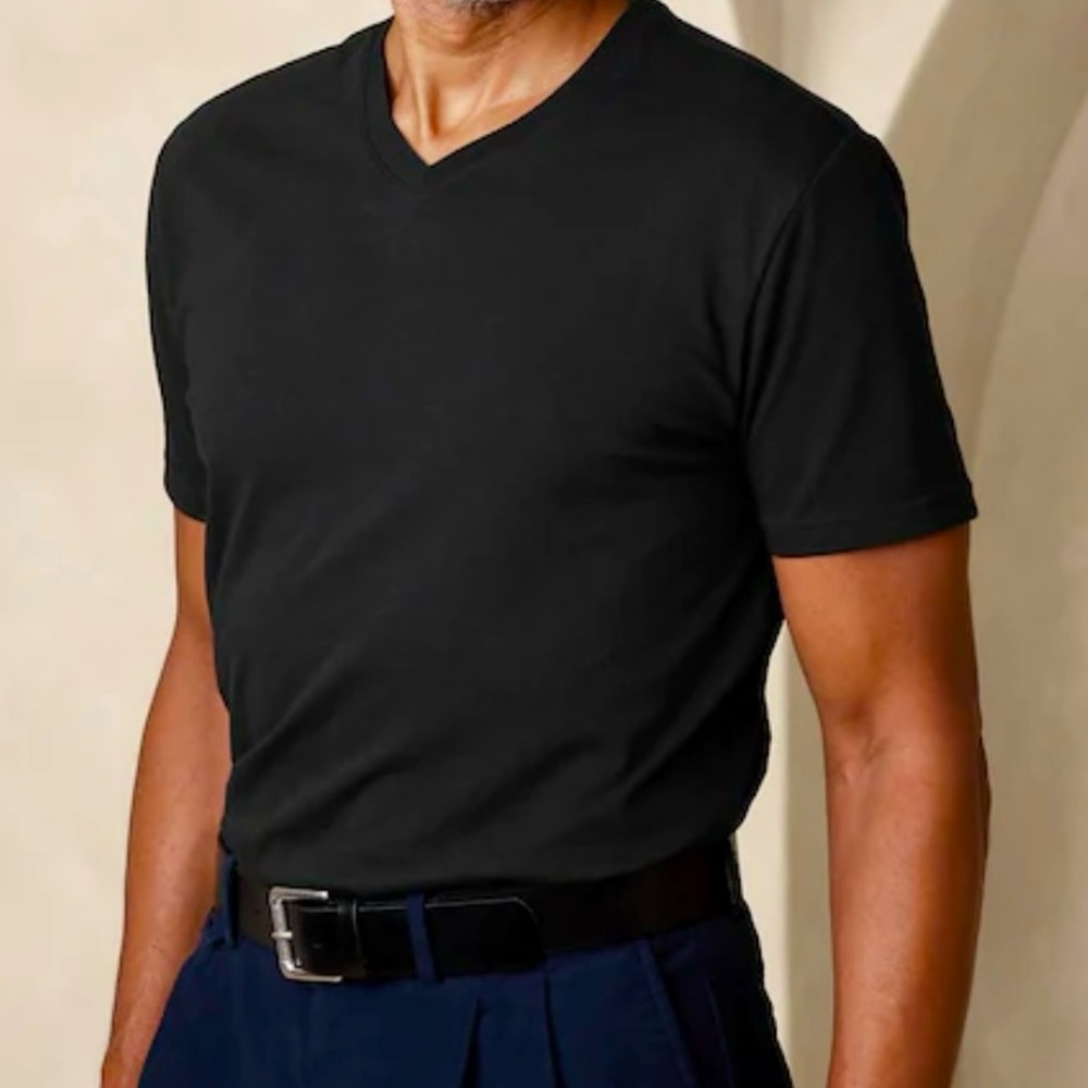 Banana Republic Factory New Black Men’s XS Premium Wash TShirt